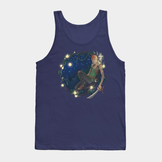 Peter in Neverland Tank Top by KiellR